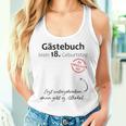 18Th Birthday Party Guest Book Boys Girls Decorative Tank Top Frauen Geschenke für Sie