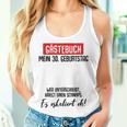 30Th Birthday Party Guest Book Man Woman Decoration Tank Top Frauen Geschenke für Sie