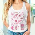 Birthday Girl Groovy Taylor First Name Personalized Heart Women Tank Top Gifts for Her
