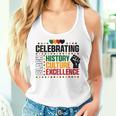 Celebrating History Culture Excellence Black History Month Women Tank Top Gifts for Her
