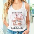 Children's Ich Werde Große Schwester Ich Pink Tank Top Frauen Geschenke für Sie