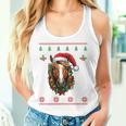 Christmas Jumper With Horse Pony For Adults And Children Tank Top Frauen Geschenke für Sie