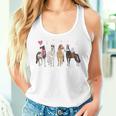 Cute Horse Valentine Valentines Day Horse For Girls Women Tank Top Gifts for Her