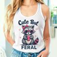 Cute Raccoon Summer Tank Top - Funny Women's Sleeveless Tee Gifts for Her