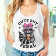Cute Raccoon with Sunglasses - Colorful Women's Tank Top Gifts for Her