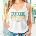 Denali National Park Mountains Nature Retro Sunset Vintage Women Tank Top Gifts for Her
