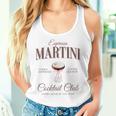 Espresso Martini Cocktail Club Social Club Coquette Women's Tank Top Frauen Geschenke für Sie