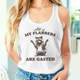 All Of My Flabbers Are Gasted Raccoon Women Tank Top Gifts for Her