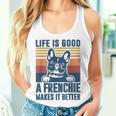 Frenchie For Frenchie Dad Mom French Bulldog Women Tank Top Gifts for Her