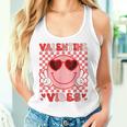 Groovy Valentine Vibes Valentines Day For Girl Womens Women Tank Top Gifts for Her
