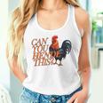 Can You Hendl This Rooster Chicken Giggal Gockel Chicken Farm Tank Top Frauen Geschenke für Sie