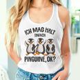 Ich Mag Halt Penguins Children's Girls' Penguin Tank Top Frauen Geschenke für Sie