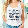 Ich Mag Halt Penguins Girls Children Women's Penguin Tank Top Frauen Geschenke für Sie