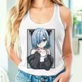 Kawaii Anime Neko Cat Girls Manga Otaku Lovers Pastel Tank Top Frauen Geschenke für Sie