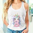 Kinder 8 Geburtstag Mädchen 8 Jahre Einhorn Party Outfit Einhorn Tank Top Frauen Geschenke für Sie