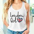 London Girl London Girls British Flag Women's Tank Top Frauen Geschenke für Sie