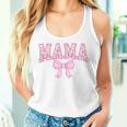 Mama Coquette Bow Retro Pink Aesthetic Mother's Day Mom Life Women Tank Top Gifts for Her