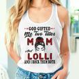 Lolli Goded Me Two Titles Mom And Lolli Women Tank Top Gifts for Her