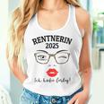 Pensioner 2025 Leopard Glasses For Woman In Retirement Have Ready Tank Top Frauen Geschenke für Sie