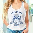 Raccoon Meme Sarcastic Women's Tank Top - Relaxed Lounge Wear Gifts for Her