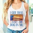 Retrointage I Got-That Dog In Me Hotdog Women's Tank Top Frauen Geschenke für Sie