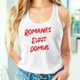 Romanes Eunt Ite Domus Clothing Tank Top Frauen Geschenke für Sie