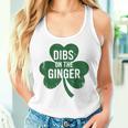 St Patrick Day Dibs On The Ginger Irish Redhead Women Tank Top Gifts for Her