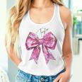 Taylor Lover First Name N Girls Pink Disco Ball Bow Tank Top Frauen Geschenke für Sie