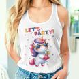 Unicorn Lets Party Outfit Boys Party Unicorn Tank Top Frauen Geschenke für Sie