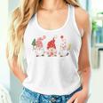 Women's Christmas Jumper Christmas Gnome Gnome Long-Sleeved Tank Top Frauen Geschenke für Sie