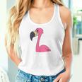 Women's Pink Flamingo In Pocket Tank Top Frauen Geschenke für Sie