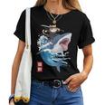 Anime Cat Shark Japanese Cat Kawaii For Kid Women T-shirt