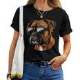 Boxer Dog Sunglasses Dog Mom Dad Women T-shirt