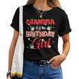 Grandma Of The Birthday Girl Strawberry Berry Sweet One Two Women T-shirt