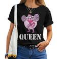 Gym Partner Queen Bunny Portería De Levantamiento De Pesas Para Pareja Sin Mangas Camiseta de mujer