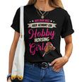 Hobby Horse Girls' Riding Hobby Horsing For Hobby Horse Fan T-shirt Frauen