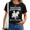 Horse Carriage Driving Carriage Coach T-shirt Frauen