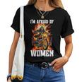 I'm Afraid Of Cringe Skeleton Camiseta de mujer