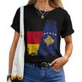 Kosovo Germany Flag Children Kosovo T-shirt Frauen