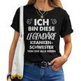 I Am This Legendary Nurse T-shirt Frauen