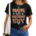 Mom And Dad Birthday Boy Dog Family Matching Women T-shirt