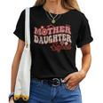 Mother Daughter Squad Matching Mom Groovy Women T-shirt