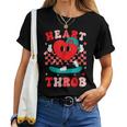 Retro Groovy Heart Throb Valentines Day Toddler Boy Kid Women T-shirt Retro Groovy Heart Throb Valentines Day Toddler Boy Kid Women T-shirt
