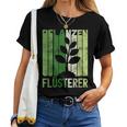Retro Plants Whisper Garden Gardener T-shirt Frauen