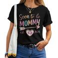 Soon To Be Mommy 2025 Mom Est 2025 Loading Promoted To Mommy Women T-shirt