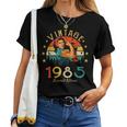 Vintage 1985 40Th Birthday Woman Retro 40 Years T-shirt Frauen