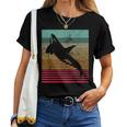 Whale Orca Retro Hombres Es Novedadintage Camiseta de mujer