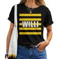 Willi Costume Adult Bee Yellow Carnival T-shirt Frauen