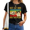 Women's Best Cat Mom Ever For The Woman Who Loves Your Cat T-shirt Frauen