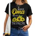 Women's The Best Oma In The World German T-shirt Frauen